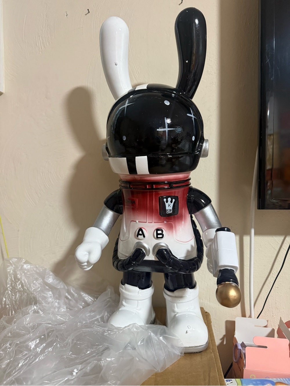 Space Rabbit Piggy Bank